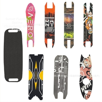 Protuklizne naljepnice za skateboard, debljina 0,8 mm, akrilno ljepilo, otporne na trošenje, izrezane po mjeri