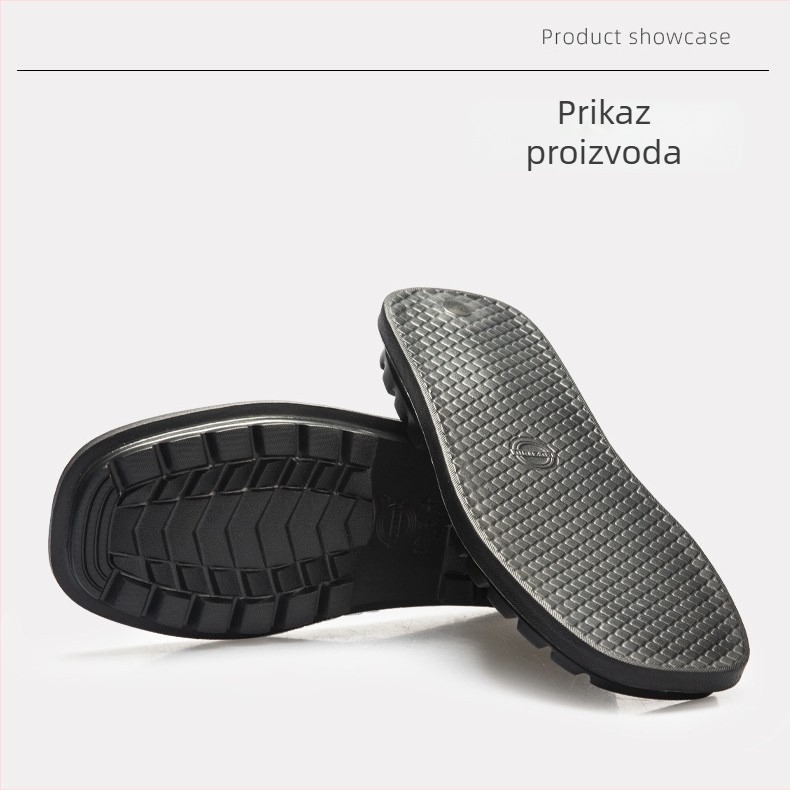 Ox EVA potplata za papuče s ručno izrađenom vunenom postavom, protuklizna i otporna na habanje, za sve sezone