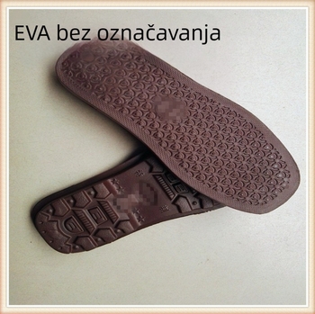 EVA tople uloške za cipele s protukliznom i otpornošću na habanje, pogodne za tople i platnene cipele, veličine uložaka 36–46