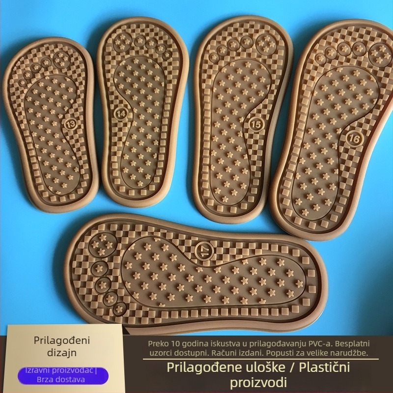 Meke gumene potplate za bebe i djecu, PVC potplate za tenisice i mokasine, protuklizne i otporne