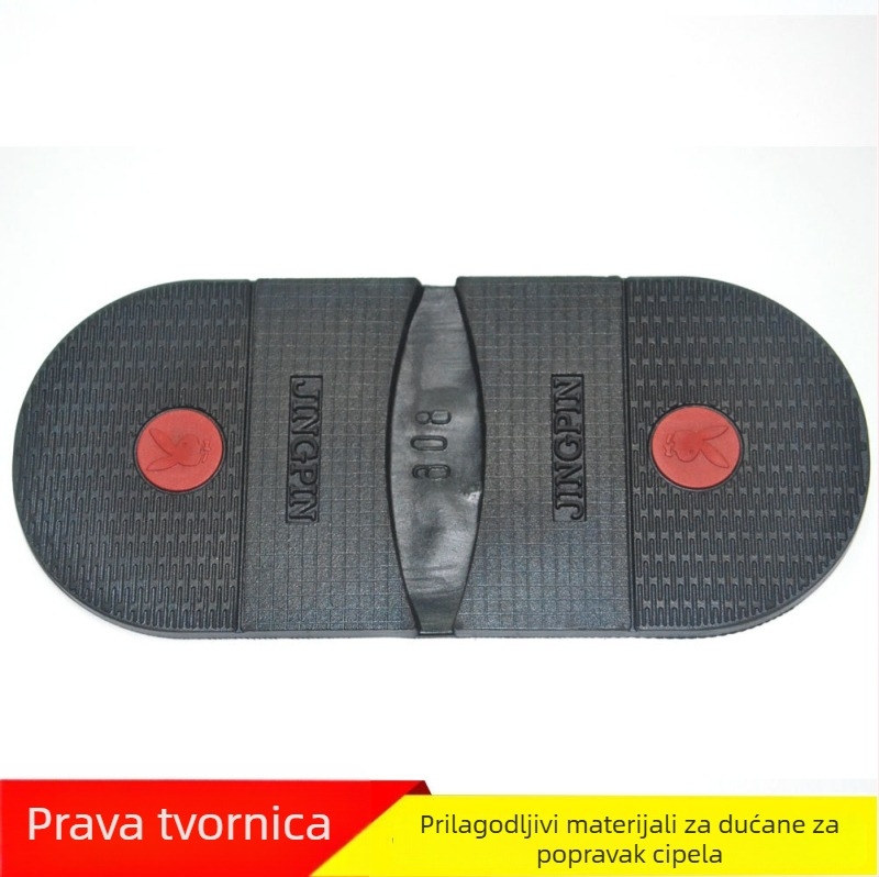 Materijal za petu cipela – prirodni kaučuk, otporan na habanje, protusklizavanje; pogodan za kožne, casual, tople i radne cipele