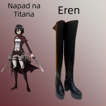 Cosplay cipele Eren Jaeger iz Attack on Titan s povećanjem visine, za odrasle