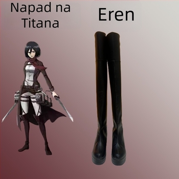 Cosplay cipele Eren Jaeger iz Attack on Titan s povećanjem visine, za odrasle