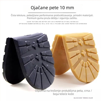 Naljepnice za potplat planinarskih cipala – guma, otporne na habanje, protuklizne, zadebljane, za prednji i stražnji dio potplata