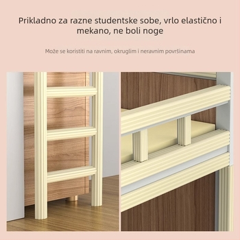 Studentski dom ljestve tepis s anti-slip jastučićima i pjenastom podlogom za ljestve i ograde — marka Friendly, materijal nbr, spavaća soba, moderan stil