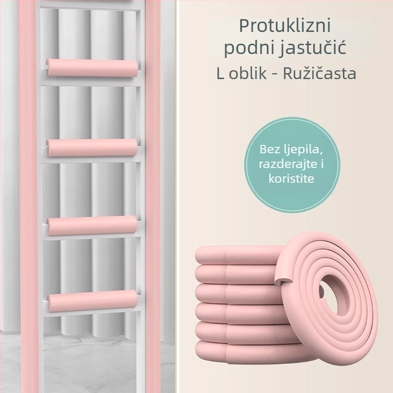 Studentski dom ljestve tepis s anti-slip jastučićima i pjenastom podlogom za ljestve i ograde — marka Friendly, materijal nbr, spavaća soba, moderan stil