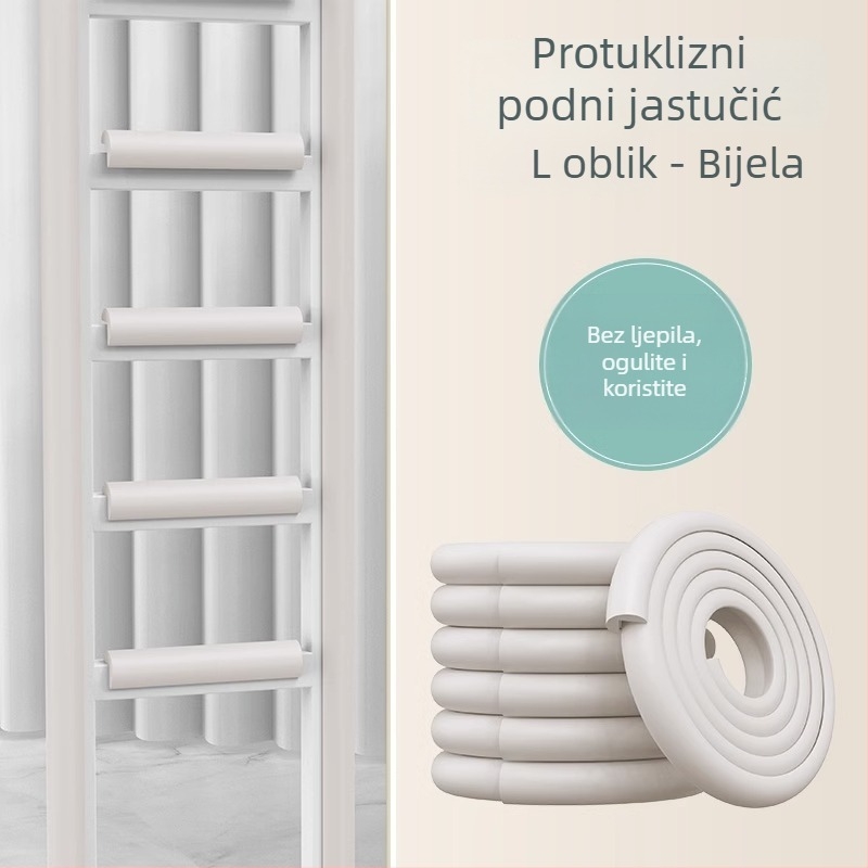 Studentski dom ljestve tepis s anti-slip jastučićima i pjenastom podlogom za ljestve i ograde — marka Friendly, materijal nbr, spavaća soba, moderan stil