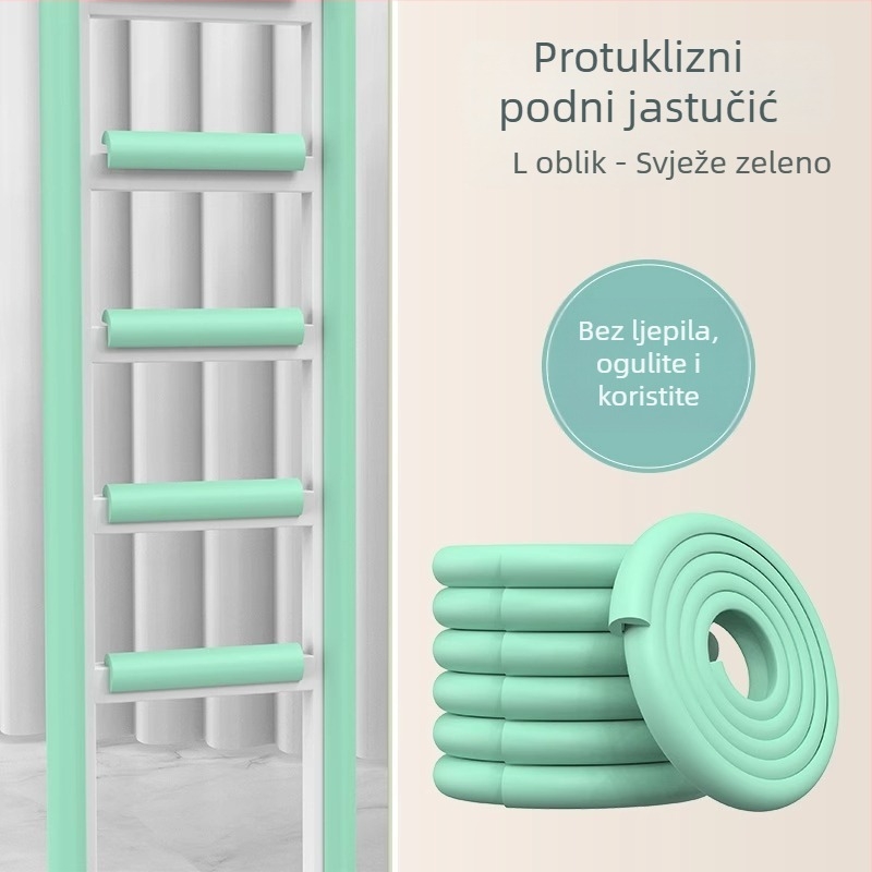Studentski dom ljestve tepis s anti-slip jastučićima i pjenastom podlogom za ljestve i ograde — marka Friendly, materijal nbr, spavaća soba, moderan stil