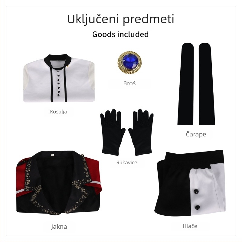 Cosplay kostim Kawakami Yoshiko Bang Dream, Manyujia, poliester, proljeće 2025, za igre i animacijske uloge