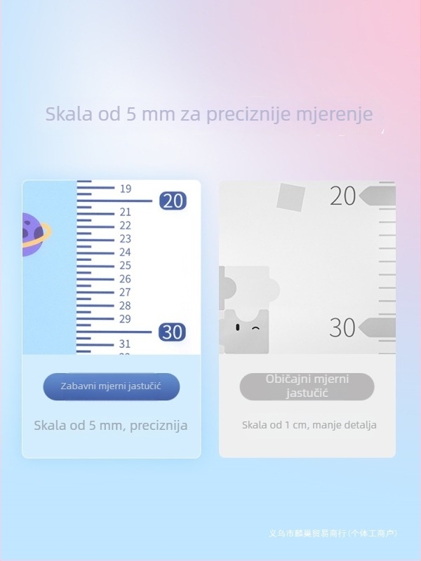 Alat za mjerenje visine bebe s jastučićem za mjerenje | Materijal: Other; Šifra proizvoda: Baby height measurement; Svrha upotrebe: Other