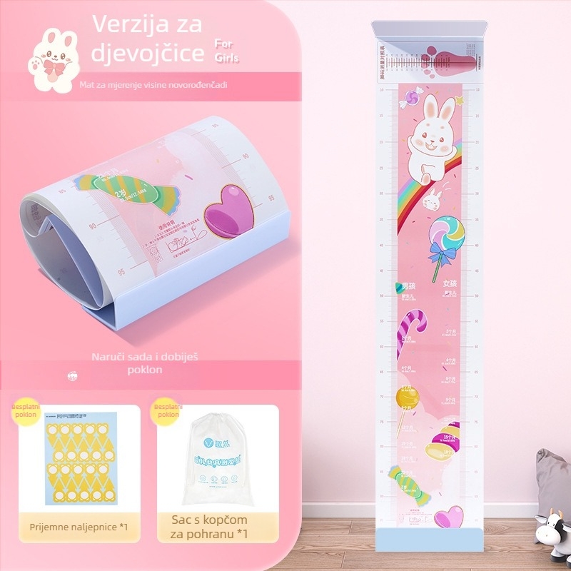 Alat za mjerenje visine bebe s jastučićem za mjerenje | Materijal: Other; Šifra proizvoda: Baby height measurement; Svrha upotrebe: Other