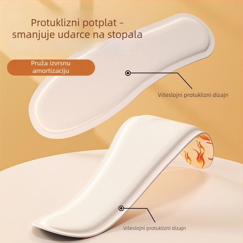 Jednokratni ulošci za grijanje stopala za zimu, protuklizni i dugotrajni topli ulošci