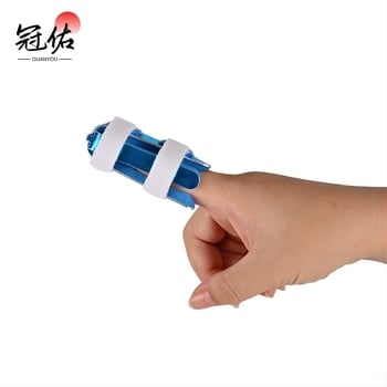 Šina za prst od aluminijske legure s perforiranim ventilacijama i pjenastom podlogom za fiksaciju zgloba prsta