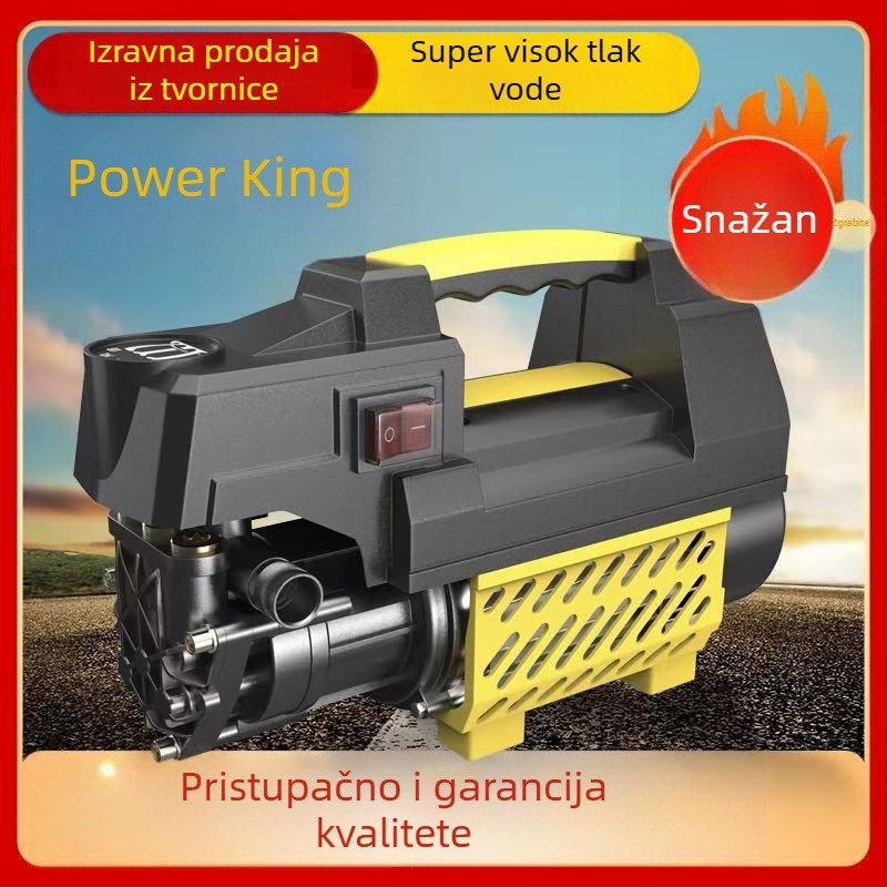 Black Cat visokotlačni stroj za pranje automobila, 220V/110V, prenosni kućni aparat za čišćenje, 1000W, maksimalni tlak 8 MPa, maksimalni protok 8 MIN
