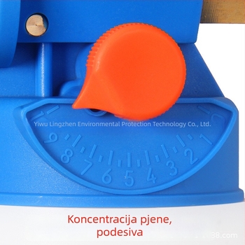 Prijenosni alat za dezinfekciju i sterilizaciju za farme i svinje, raspršivač pjene velikog protoka s mlaznicom u obliku ventilatora