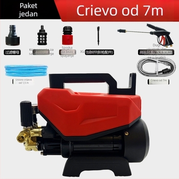 Kućni stroj za pranje automobila, 3200W, 220V, maksimalni tlak 100 bar, protok 12 L/min