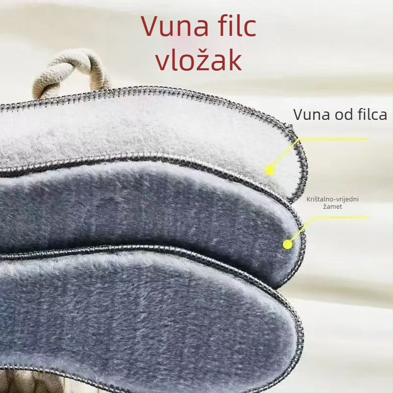 Aromatična topla uložak za zimu, debela za zadržavanje topline, dezodorirajuća i podstavljena flisom, univerzalna