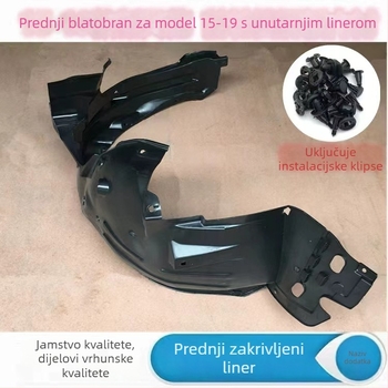 Plastični blatnik za prednje kotače Fengfan, stil listovnog ploča s dijelom razdjelnika