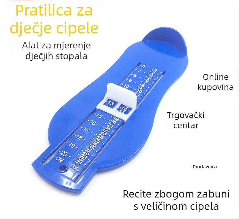 Dječji mjerni uređaj za duljinu stopala — kineski stil; Materijal: drugi; Pogodno razdoblje: ljeto