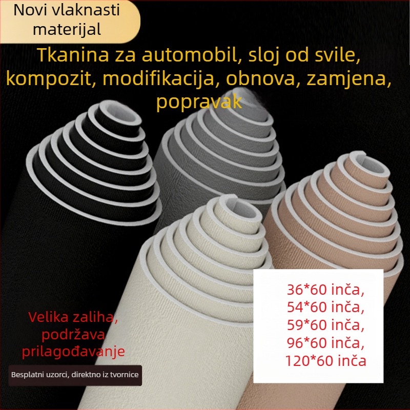 Tkanina za presvlaku krova automobila od merceriziranog velura; jednostavan stil; marka Xianrui New Materials