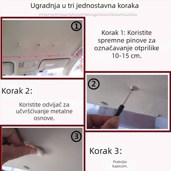 Fengmiao 085 kopča za popravak unutarnje obloge krova automobila za opće modele