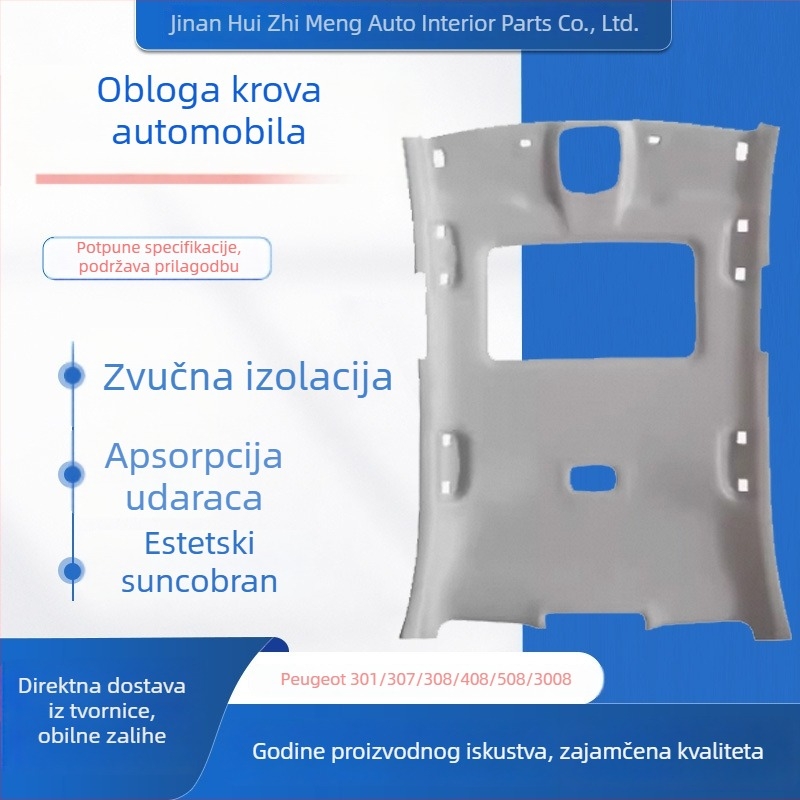 Tkanina za stropnu oblogu Peugeot 301/307/308/408/508/3008