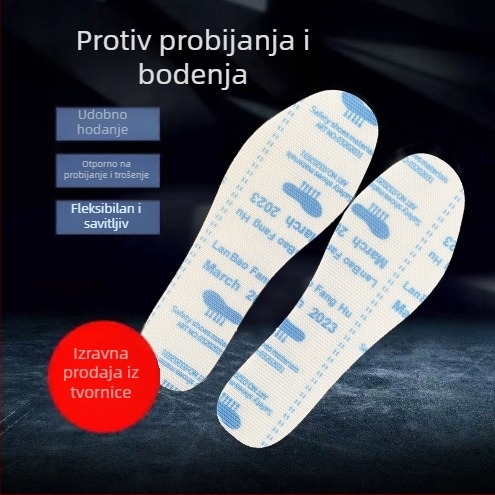 Kevlar anti-probojni ulošci za obuću – cijeli ulošak, 3,3 mm, vanjska upotreba