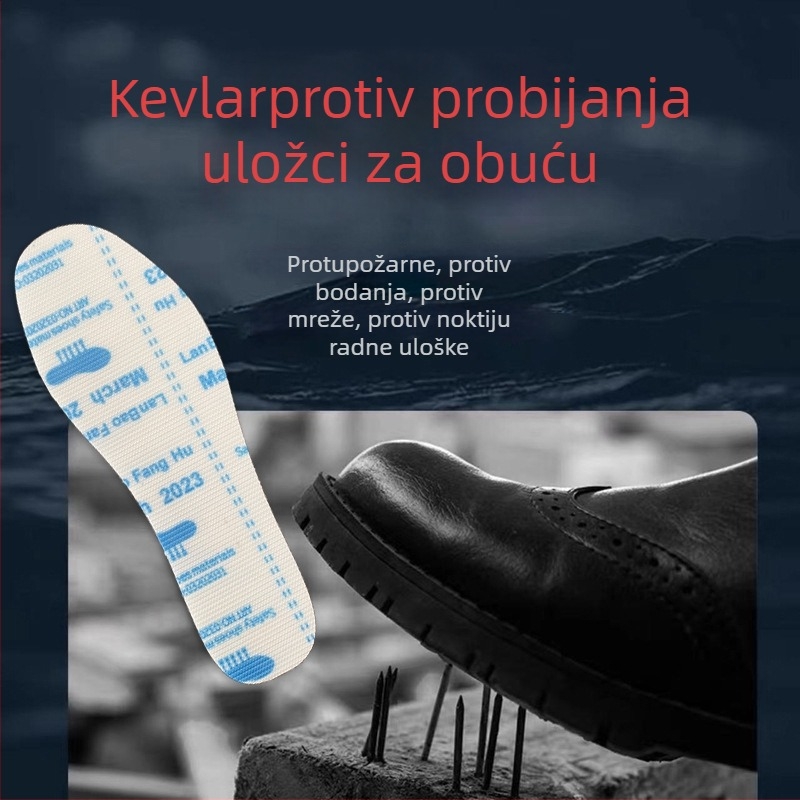 Kevlar anti-probojni ulošci za obuću – cijeli ulošak, 3,3 mm, vanjska upotreba