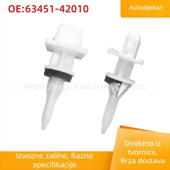 6345142010 Zatična kopča za pričvršćivanje deflektora bočne rubne unutarnje obloge Toyota RAV4