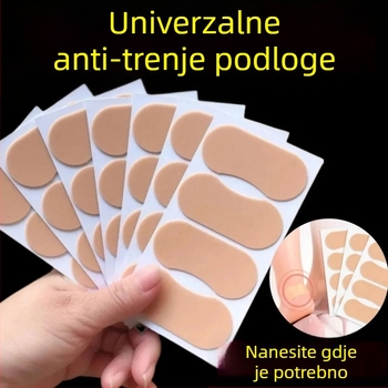 Tanka zaštitna naljepnica za petu za platnene cipele, marka Unique, proljeće