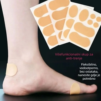 Tanka zaštitna naljepnica za petu za platnene cipele, marka Unique, proljeće