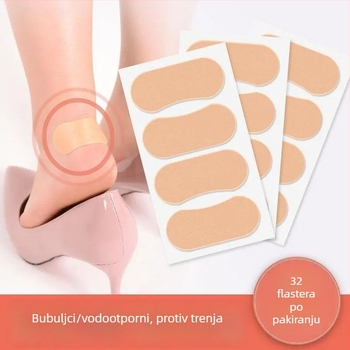 Tanka zaštitna naljepnica za petu za platnene cipele, marka Unique, proljeće