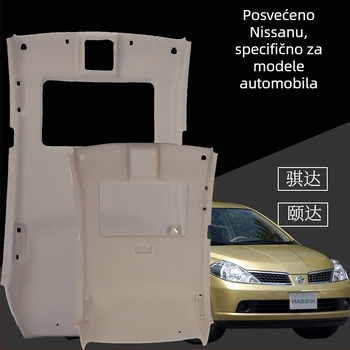 Unutarnja obloga krova automobila za Nissan Tiida, Teana, Qashqai, Sylphy i Livina — Materijal: Drugo; Kod proizvoda Ltao670568377265