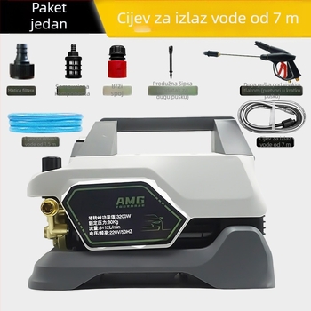 Jiepusen AMG podesiv tlak za pranje automobila, prenosni kućni visokotlačni čistač