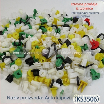KS3506 univerzalni držač vijaka za unutarnju oblogu automobila, plastika, kompatibilan s općim modelima automobila, marka Han tian fengguang
