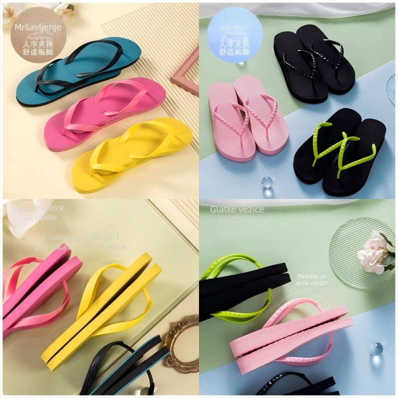 Papuče Huizhou Feiji, casual stil, EVA gornji dio i EVA potplat, debljina đona 11 cm ili više