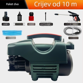 Jierson prijenosni visokotlačni uređaj za pranje automobila, 220V, 3000W, kućna uporaba