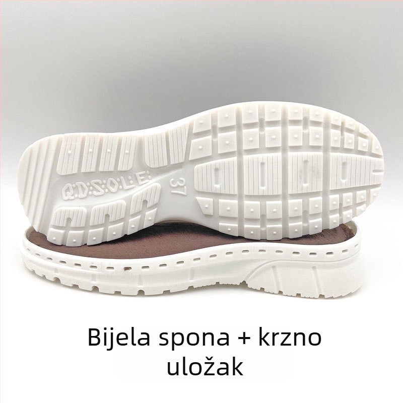 Potplat za cipele — Coconut Sole model, PVC materijal; brend qdsole; pogodan za ručno pletene cipele; široka stopala; za sve sezone