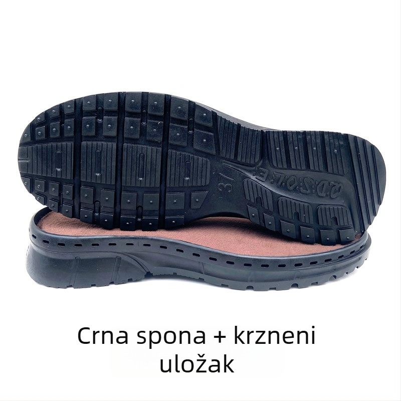 Potplat za cipele — Coconut Sole model, PVC materijal; brend qdsole; pogodan za ručno pletene cipele; široka stopala; za sve sezone