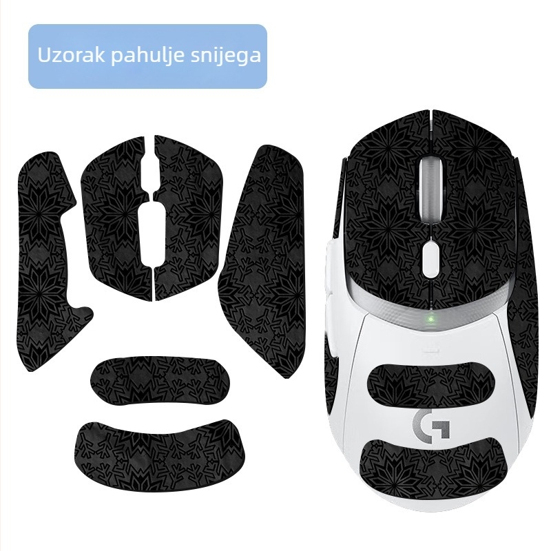 Antislip naljepnica za miša Logitech G309 – upija znoj, vodootporna i otporna na habanje, potpuno pokrivanje dlana i stražnjeg dijela