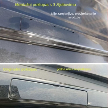 Poklopac nosača krova za RAV4 (2020-2025) – LT, model RE2RE1RE4, plastika, Artikal 7A-003