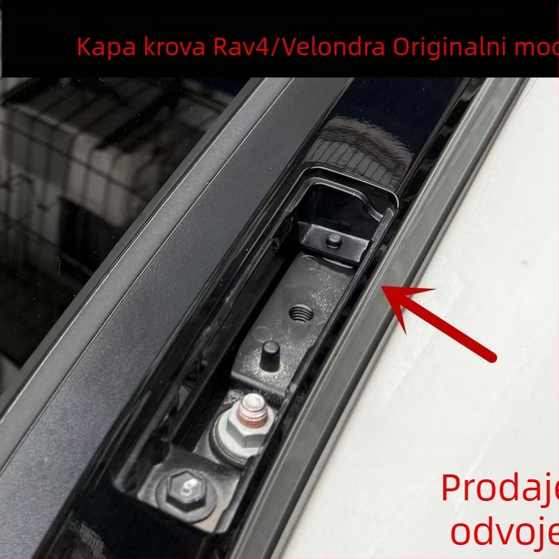 Poklopac nosača krova za RAV4 (2020-2025) – LT, model RE2RE1RE4, plastika, Artikal 7A-003