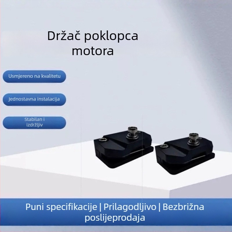 Držač poklopca motora i svjetala, univerzalni, model JBZJ, materijal aluminijska legura + nehrđajući čelik, klipsno montiranje, jednostavna ugradnja, marka Tuguang Electronics