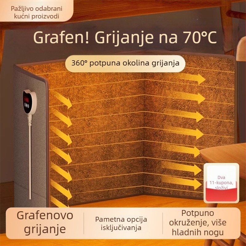 Unisex papuče s grijanom uloškom od prave kože, USB napajanje – kućne papuče