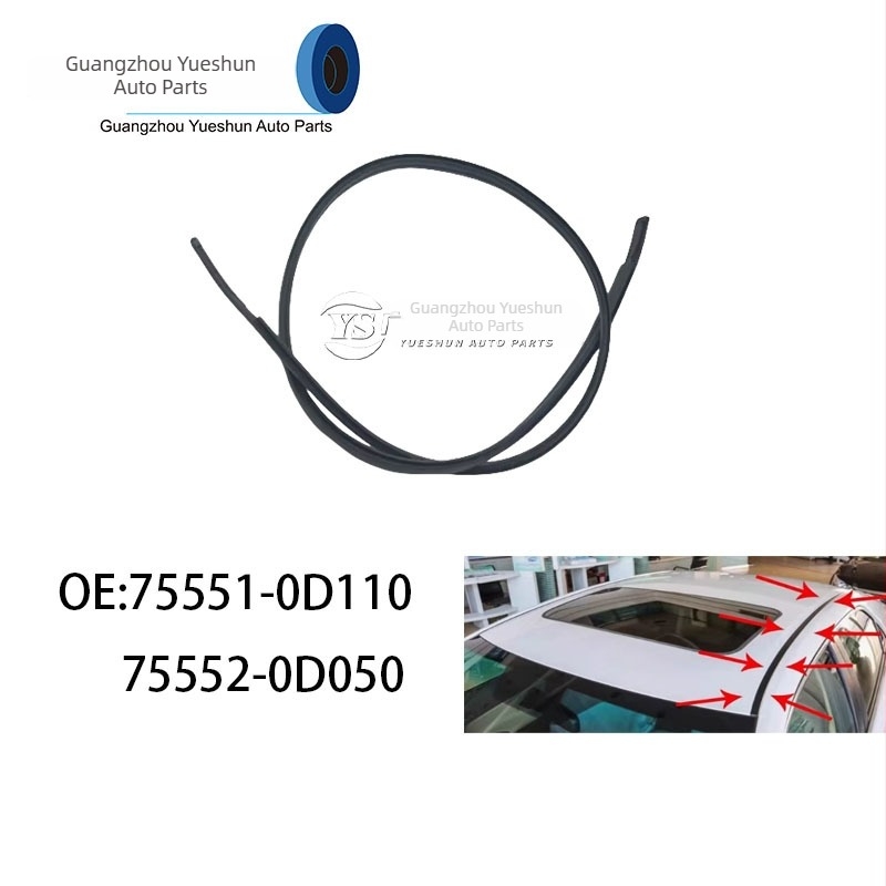 Krovni završni trak za odvodnju VIOS NCP/ZSP92, modeli 75551-0D110 i 75552-0D050, marka Yue Shun; Materijal: Drugo