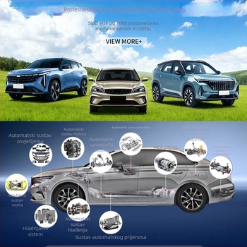 Geely prednji okvir svjetla magle – lijevo i desno, s otvorima, dekorativni poklopac lijevog prednjeg svjetla, plastika, modeli 6010096100 6010111000, kompatibilno Geely Binyue