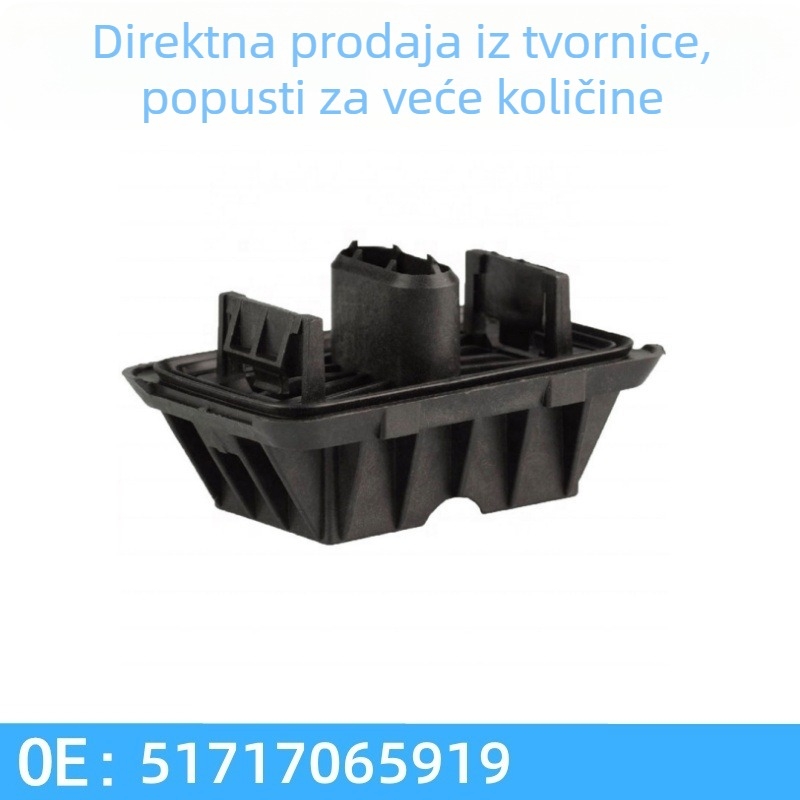 Dizalica pad za automobil 51717065919, kompatibilan s E60 i drugim modelima; Materijal: plastika i guma; Modeli: 51717065919 / 5171 7065 919
