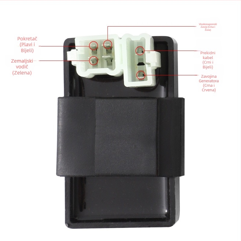 AC CDI paljenje za motocikle, ATV-ove i go-kartove – model CG125/150/200 igniter, brend Sword riding