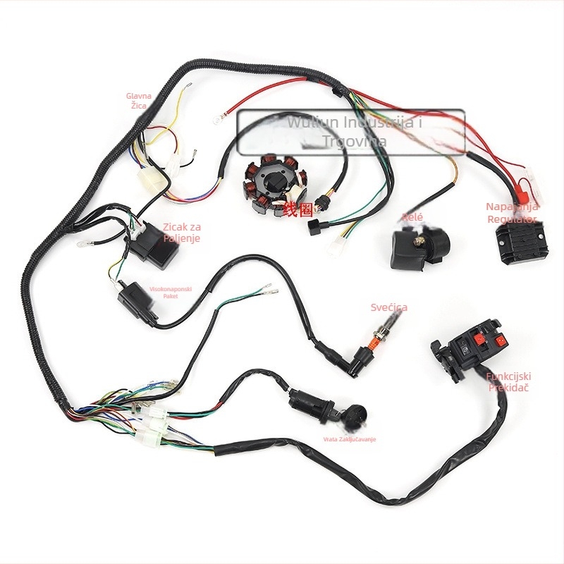 ATV kabelska žica i sklopka CG125/150/250cc - 12V