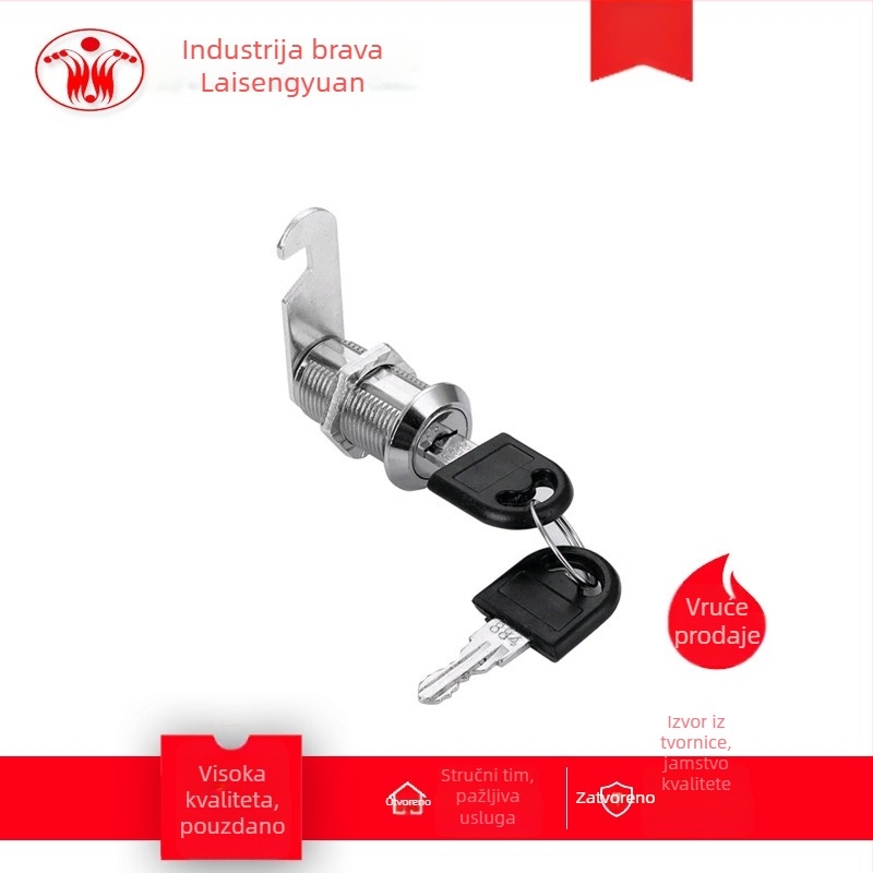 Dokumentarni brava za poštanske sandučiće i uredske ormariće | Cinkova legura, Model 103, komercijalna upotreba, moderan minimalistički dizajn, prilagodljiva obrada